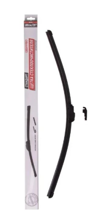 Щетка ст/очист. бескаркасная SKYWAY универсальный адаптер 65см/26